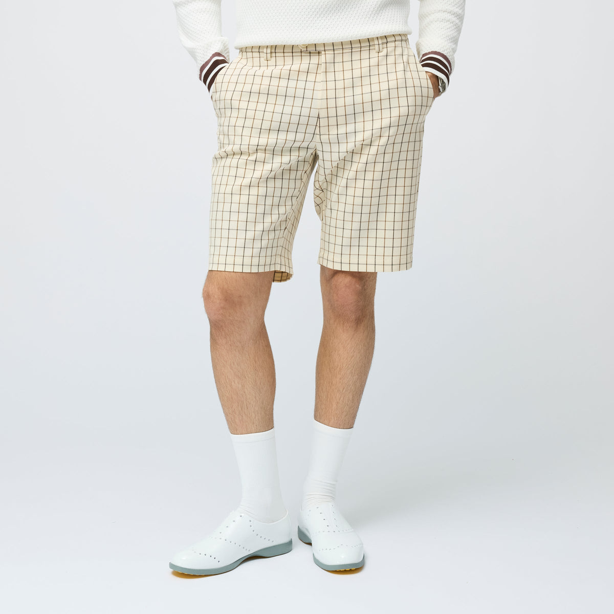 Retro Check Short