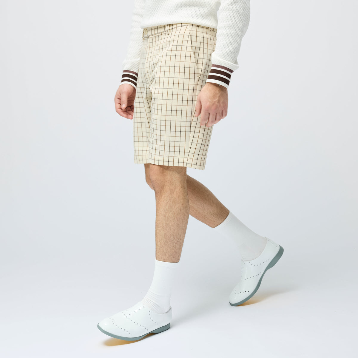Retro Check Short