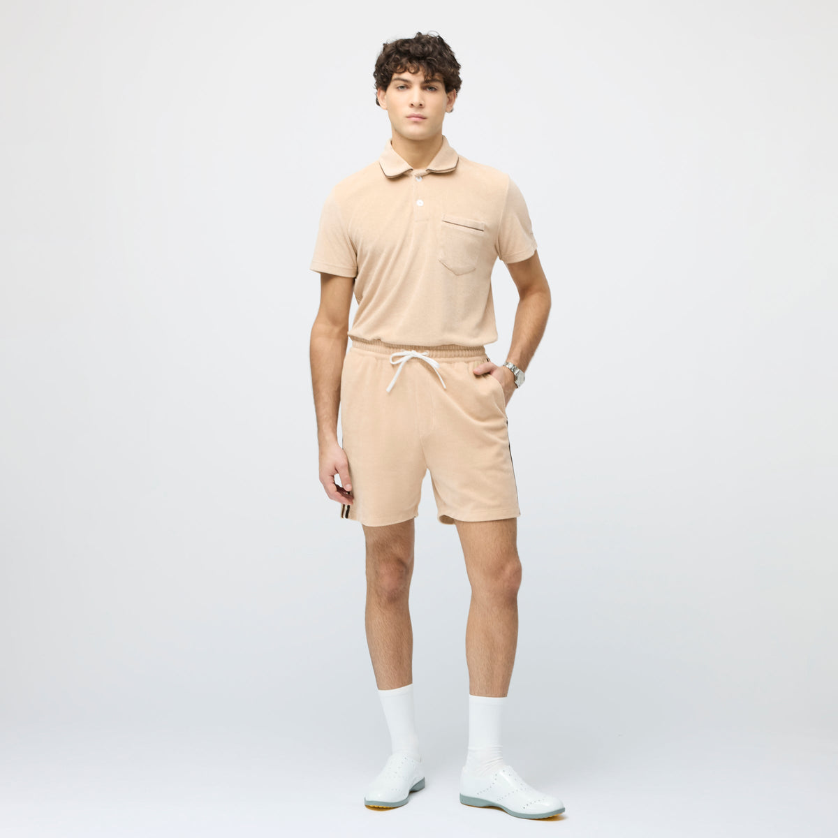 Terry Ribbon Short