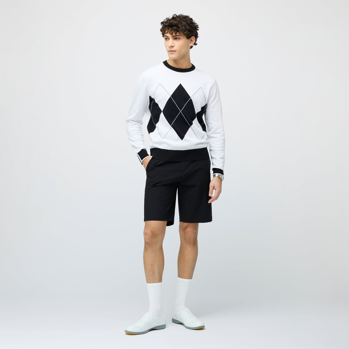Argyle Classic Crew Sweater