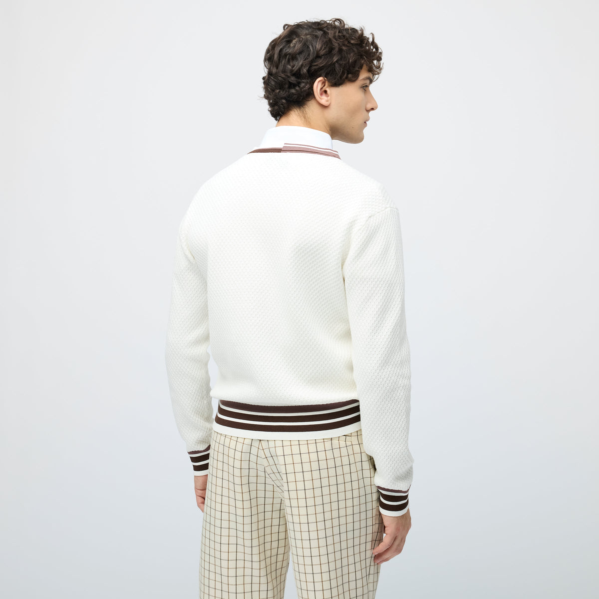 Sport V Neck Sweater