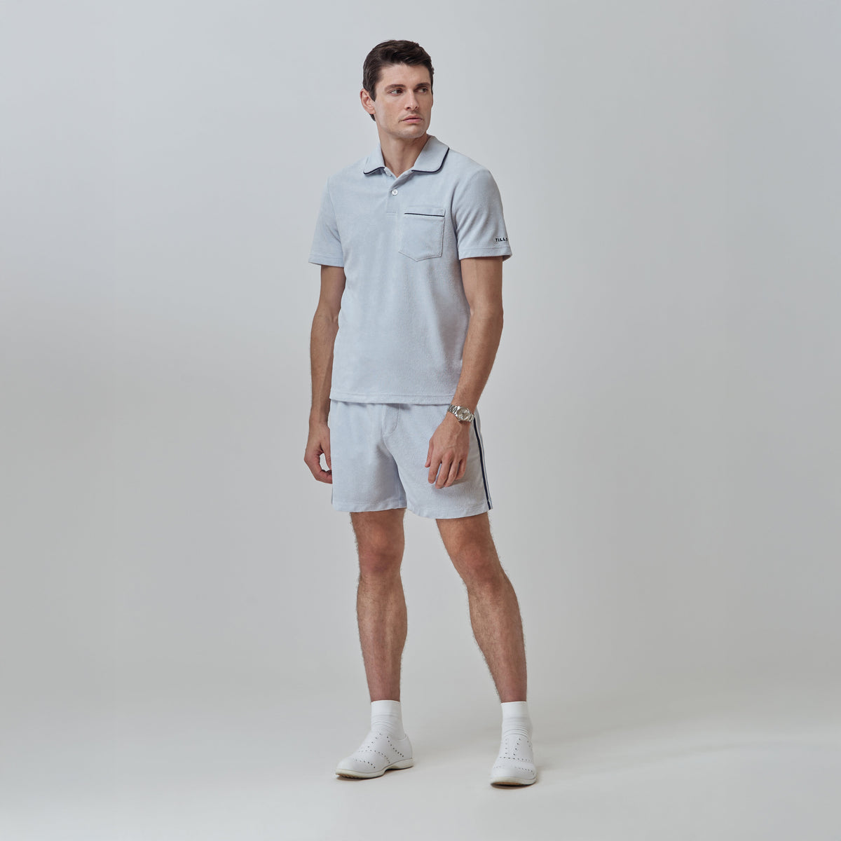 Terry Tipped Polo