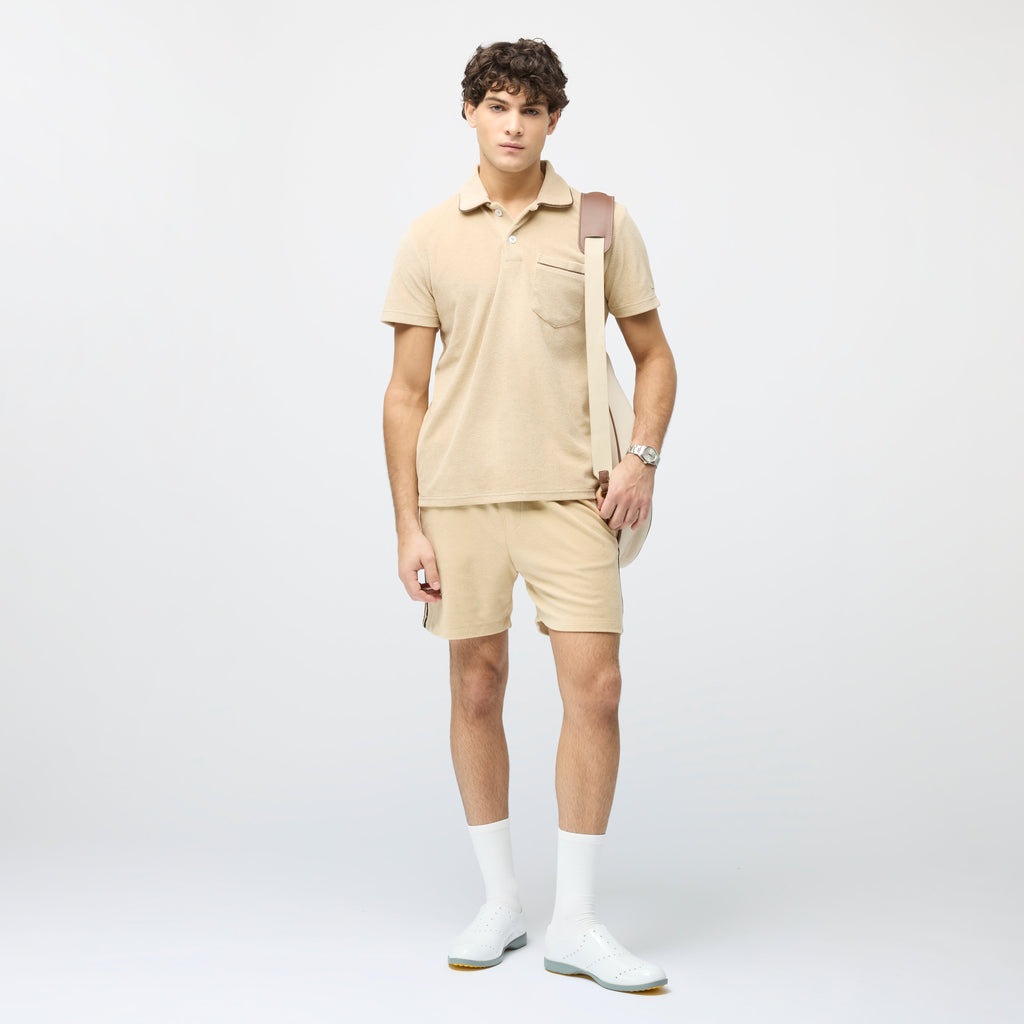 Terry Tipped Polo