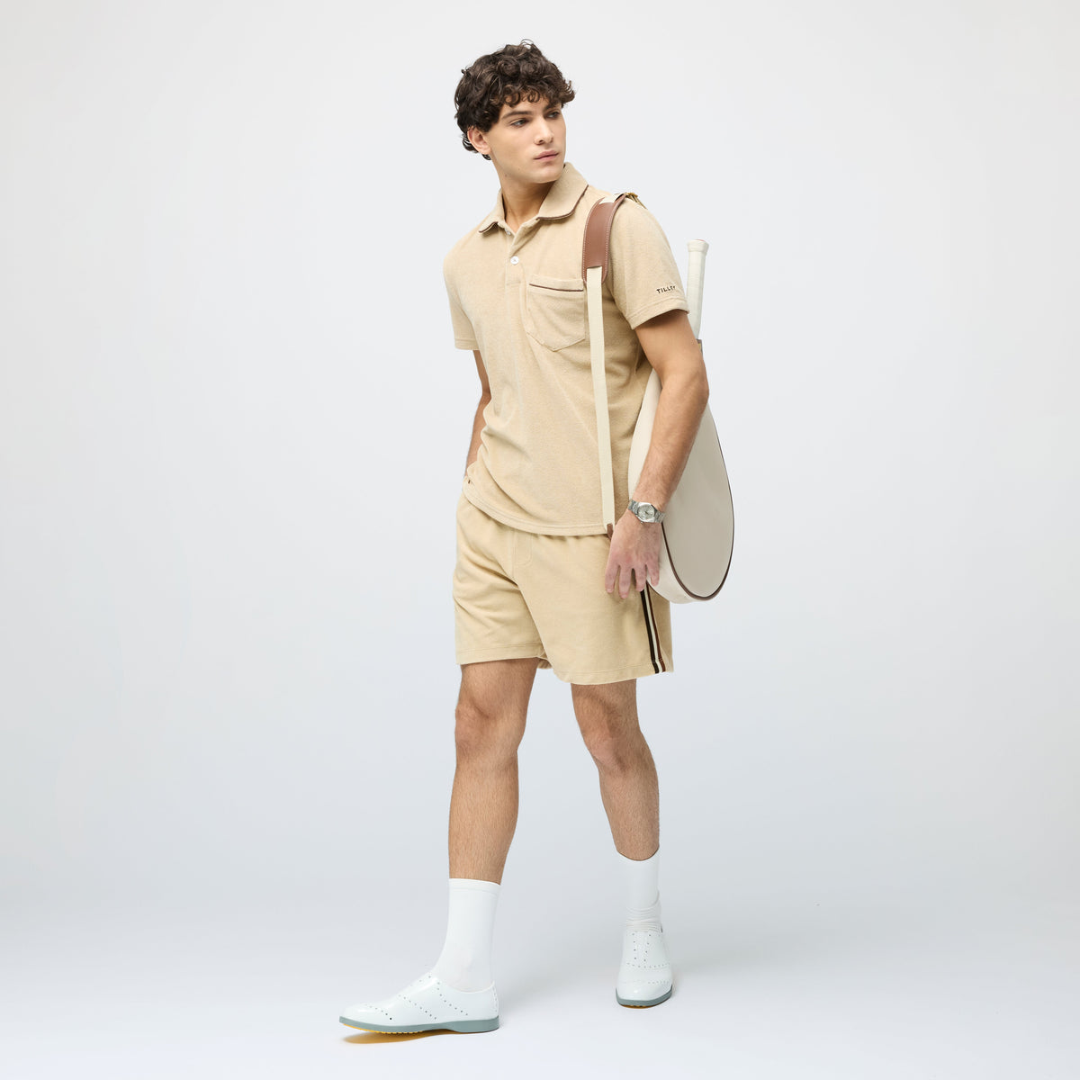 Terry Tipped Polo