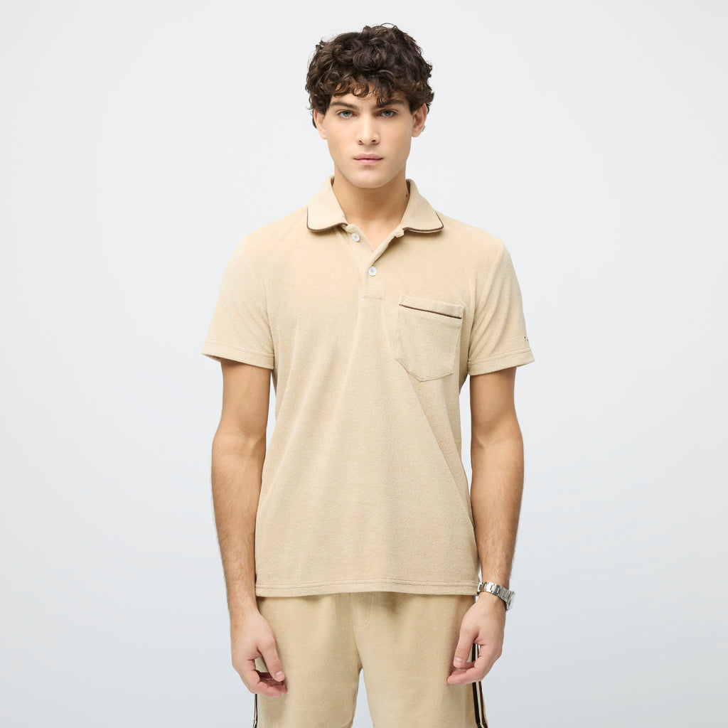 Terry Tipped Polo
