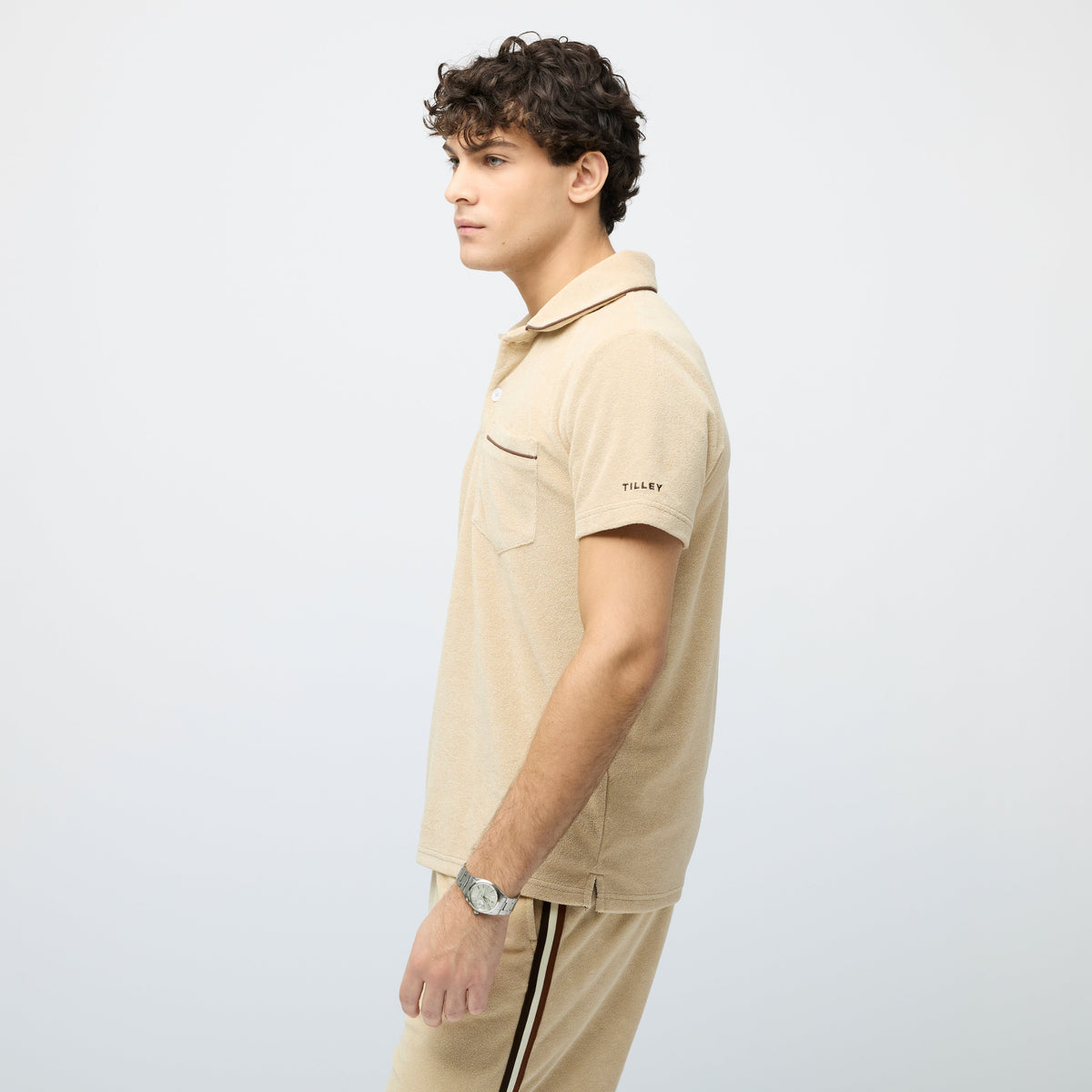 Terry Tipped Polo