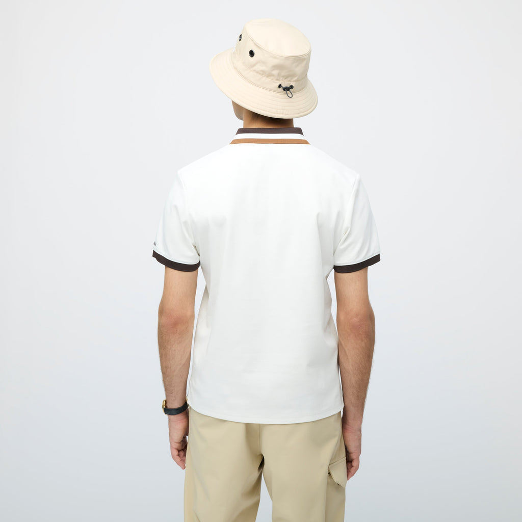 Supima Pique Stripe Polo