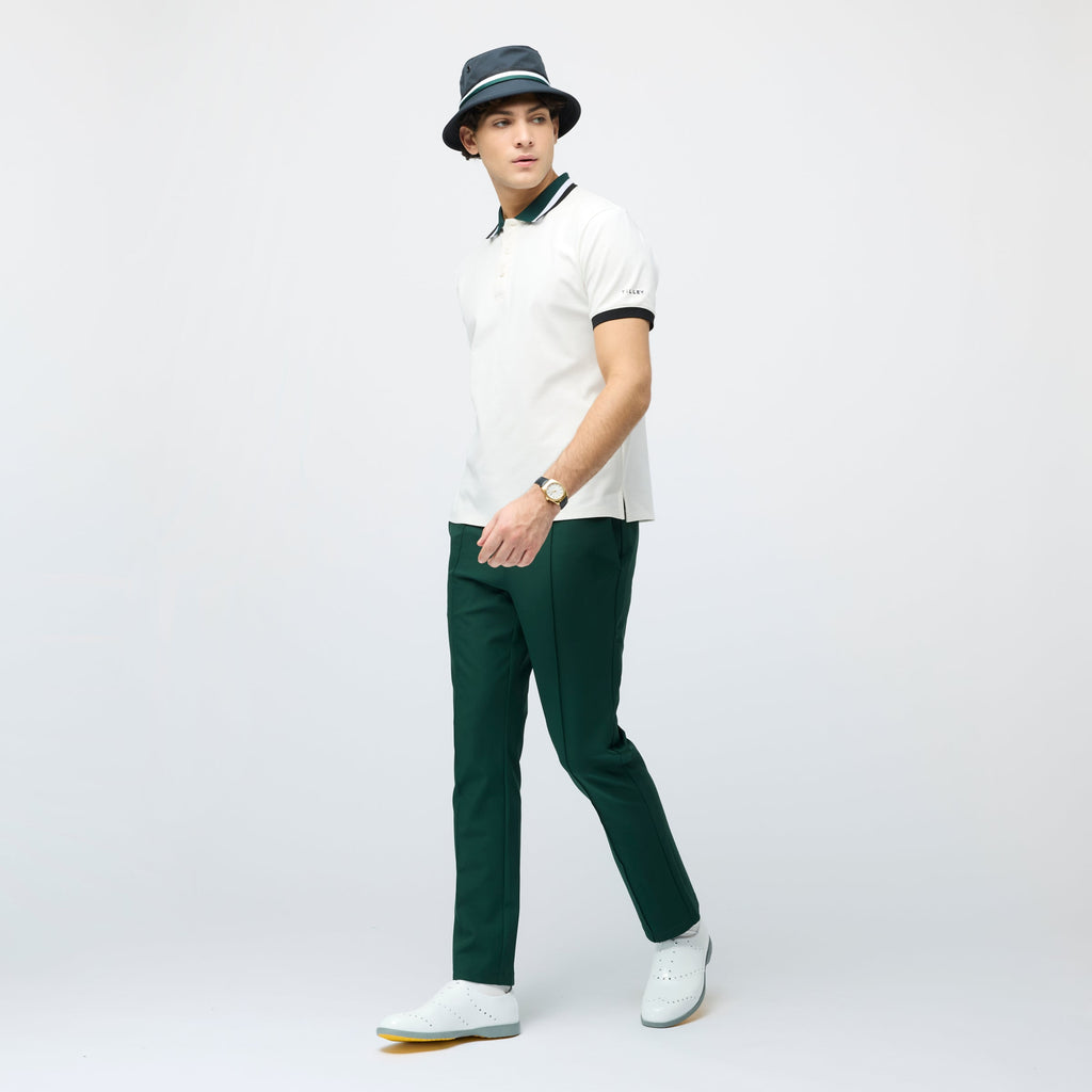 Supima Pique Stripe Polo