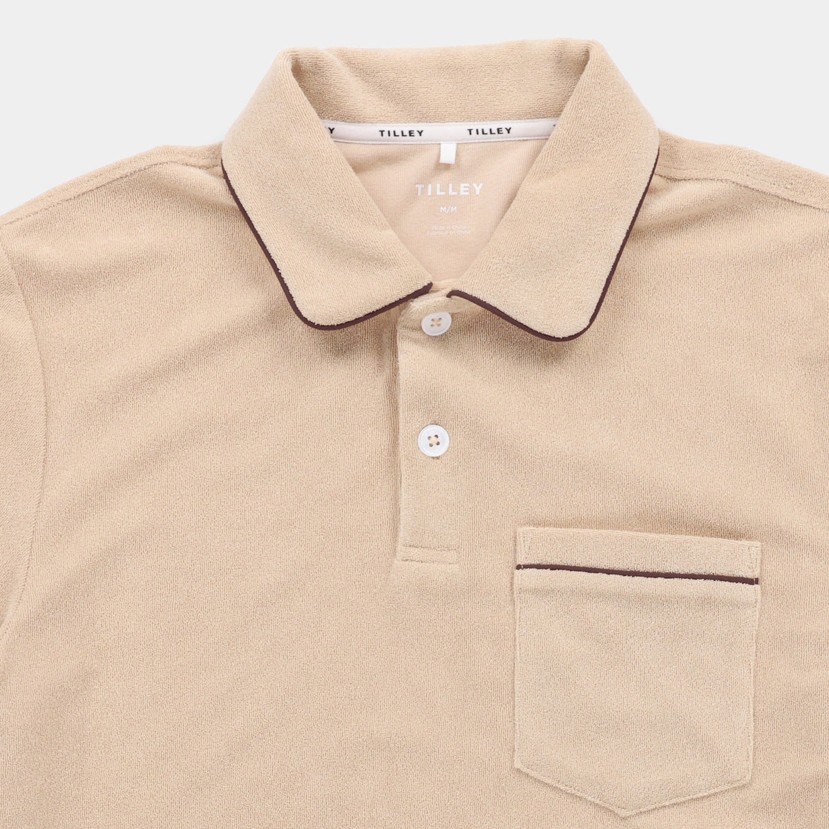 Terry Tipped Polo