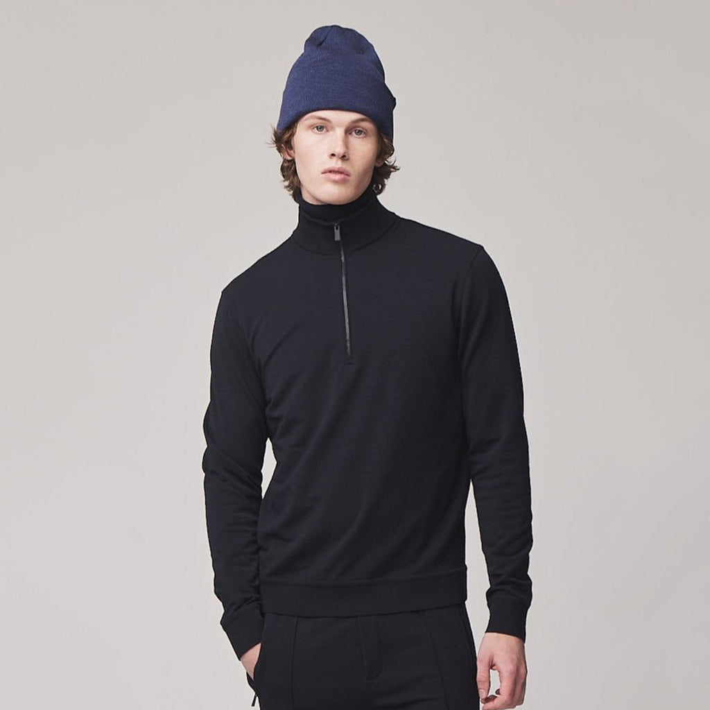 Merino 1/2 Zip Sweatshirt