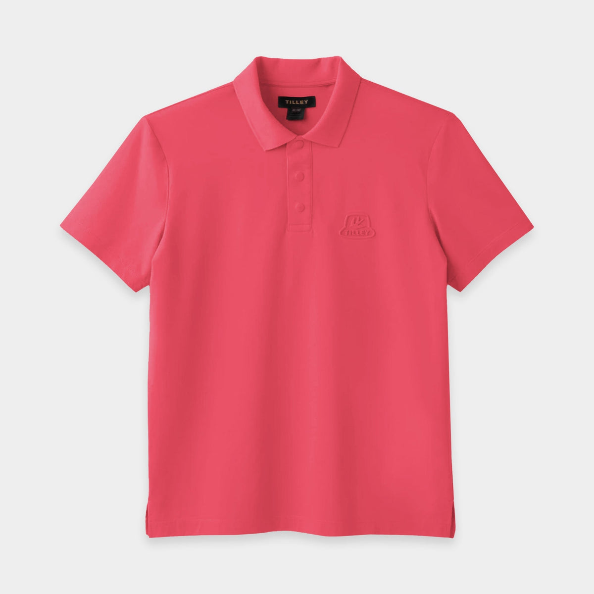 Pique Polo with 3D Logo