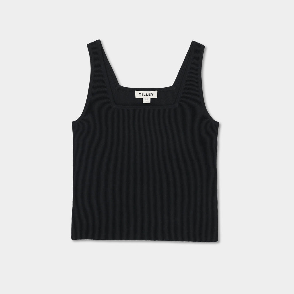 Square Neck Rib Shell