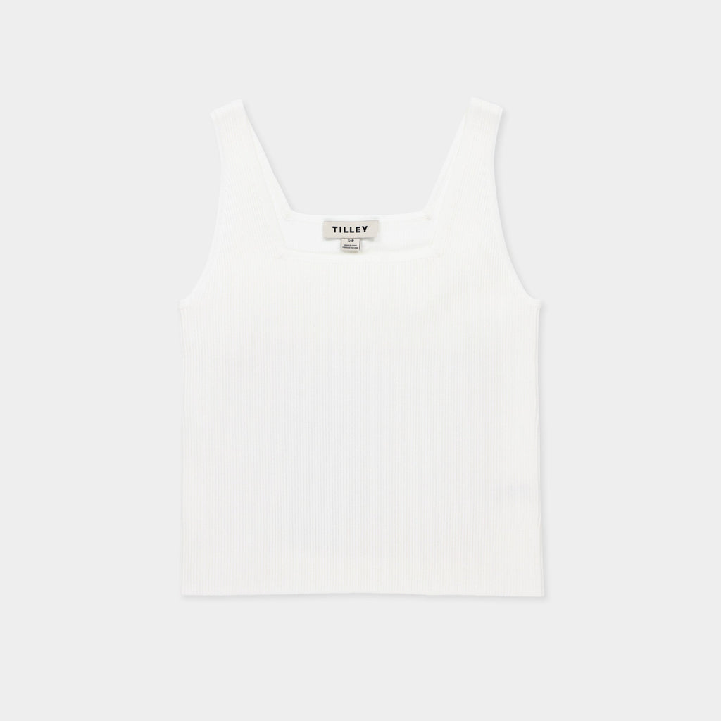 Square Neck Rib Shell