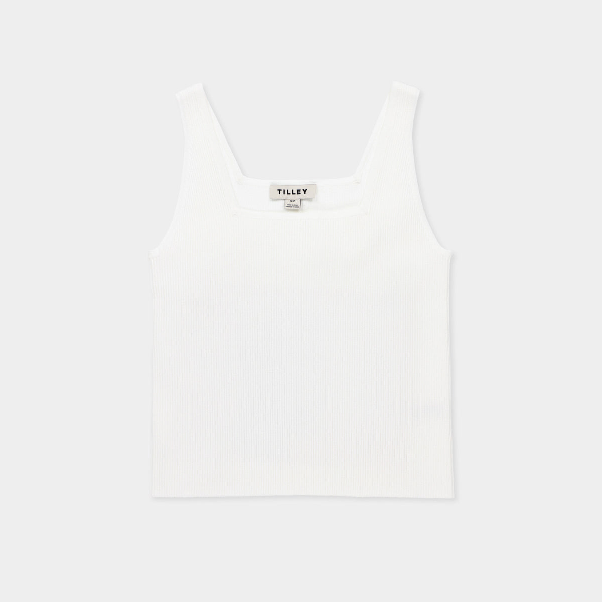 Square Neck Rib Shell