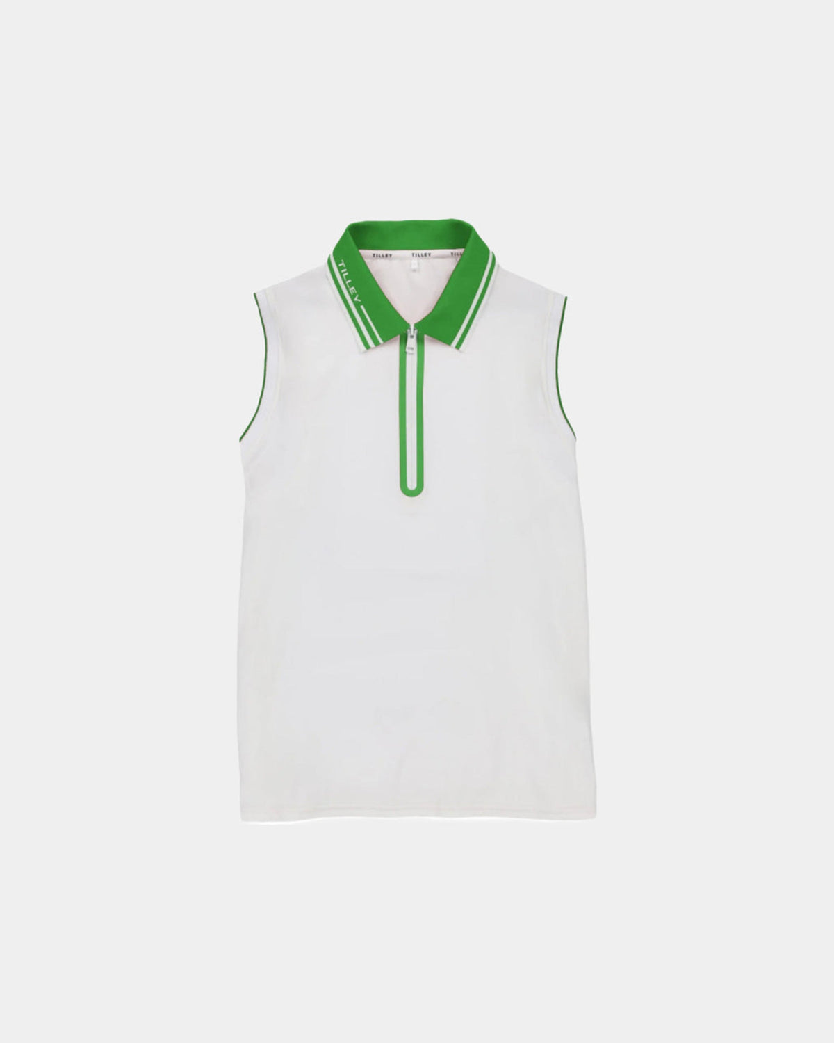 Tech Jersey Sleeveless Zip Polo