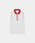 Tech Jersey Sleeveless Zip Polo
