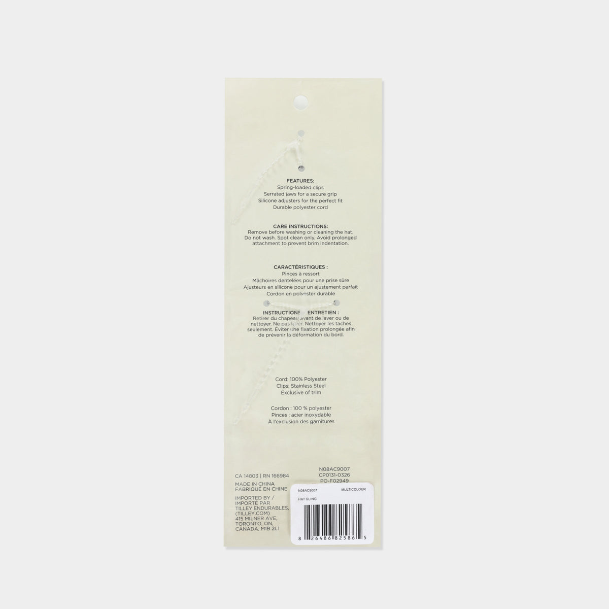 Tilley Hat Sling