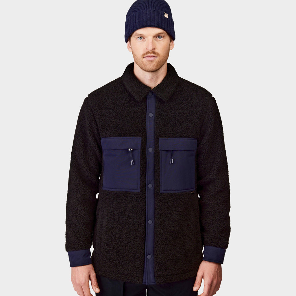 Two Tone Sherpa Jacket
