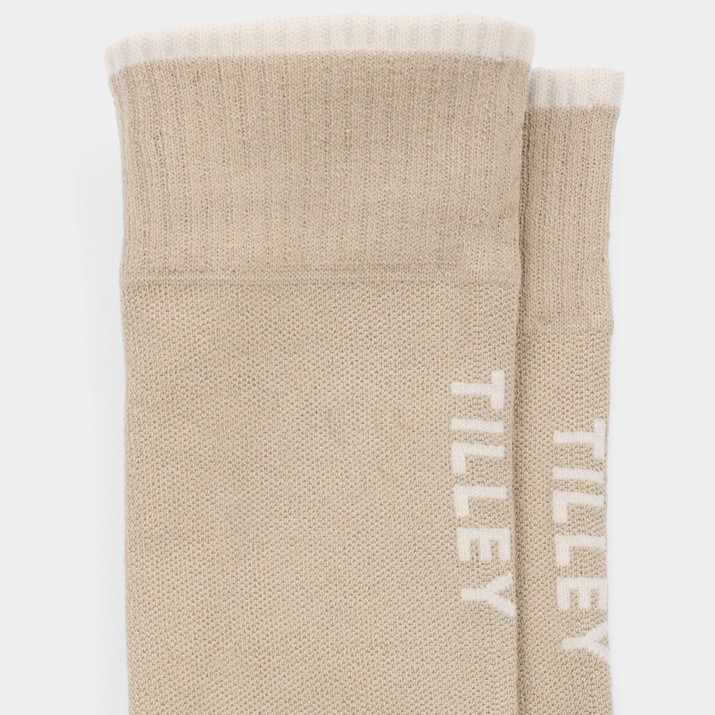 Mid Calf Mesh Travel Sock