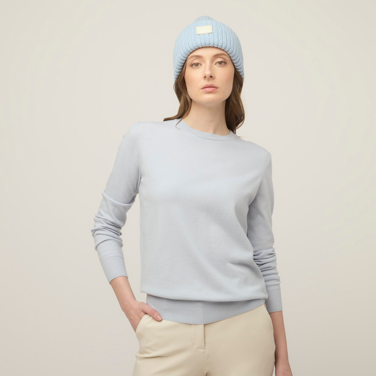 Stretch Merino Crew