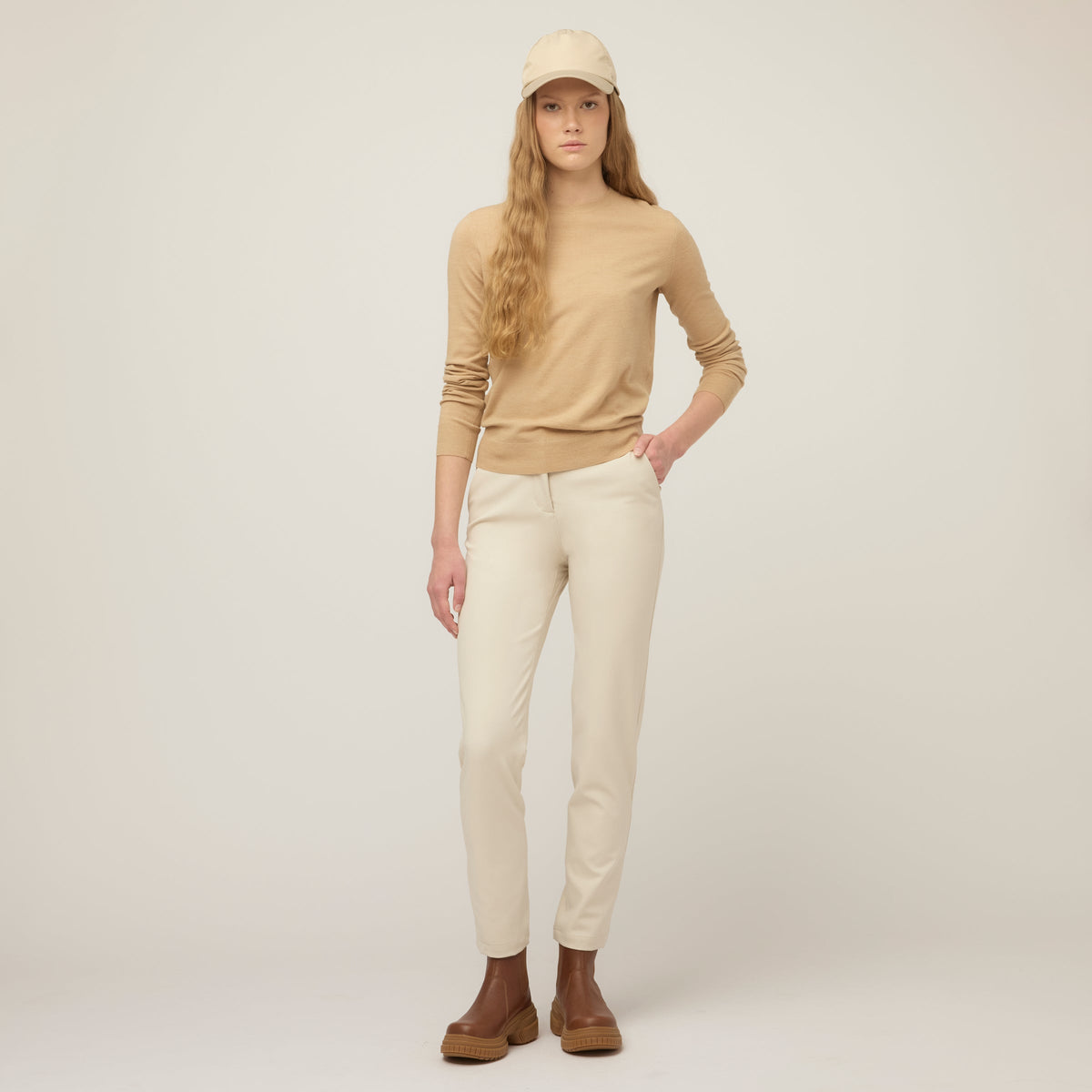 Stretch Merino Crew