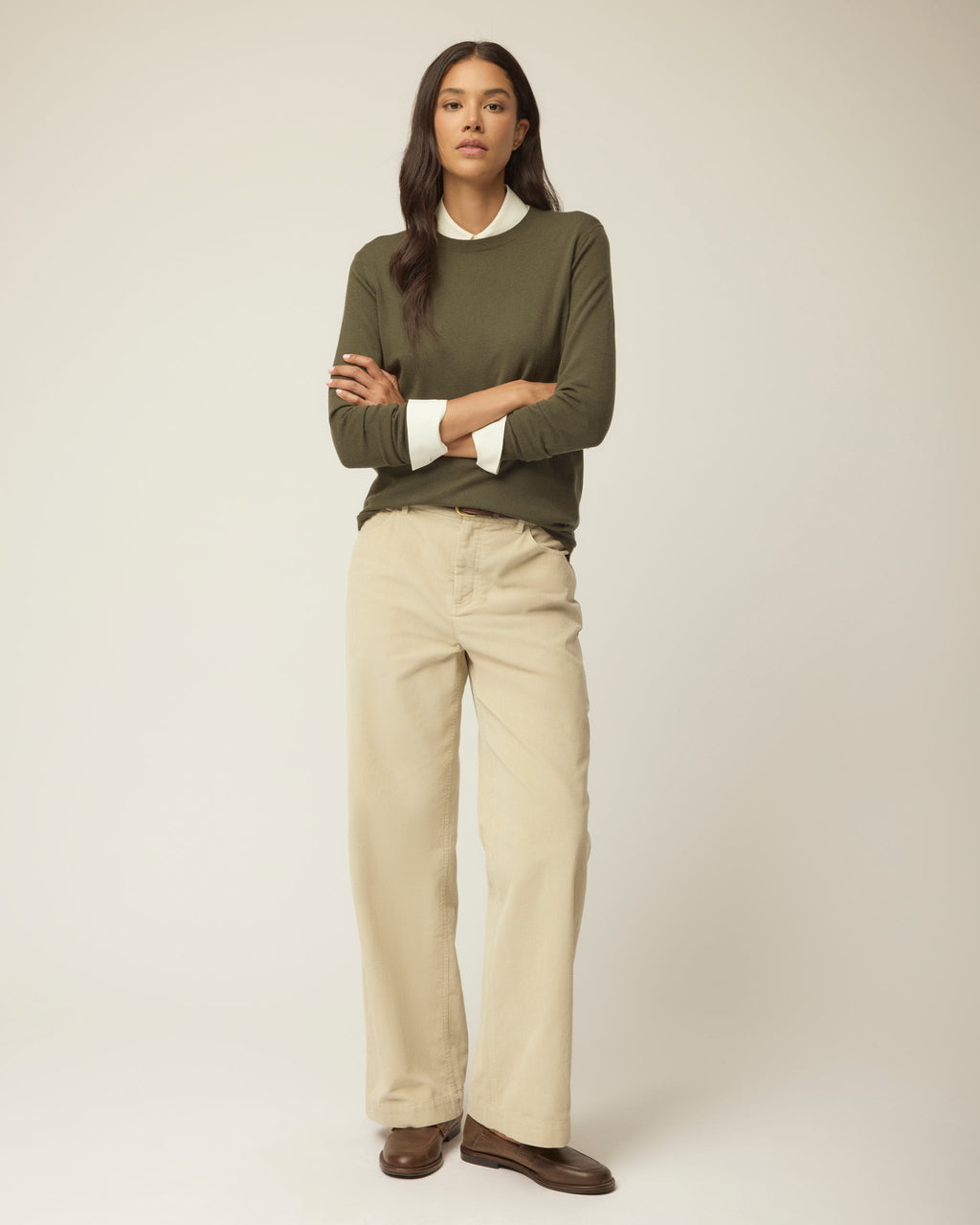 Stretch Merino Crew