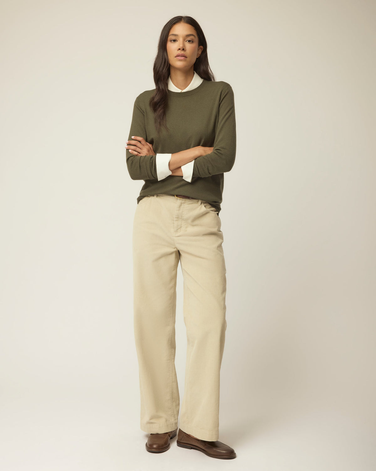 Stretch Merino Crew