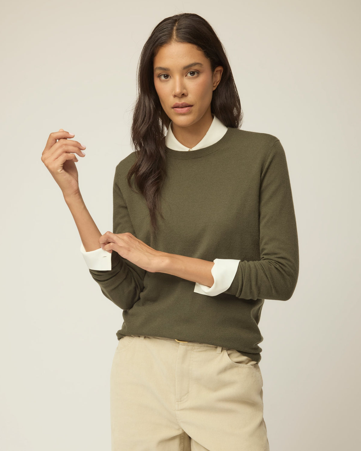 Stretch Merino Crew