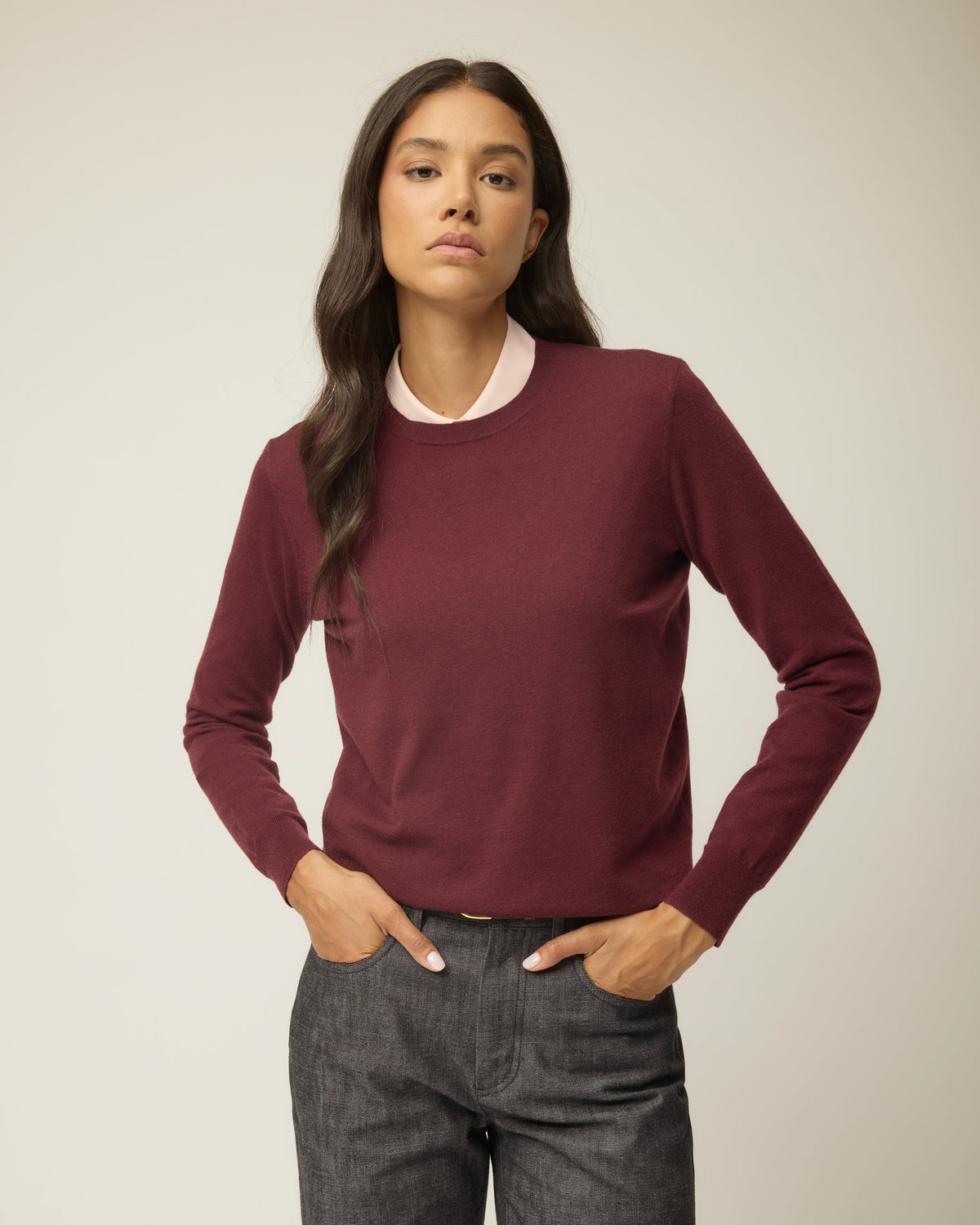 Stretch Merino Crew