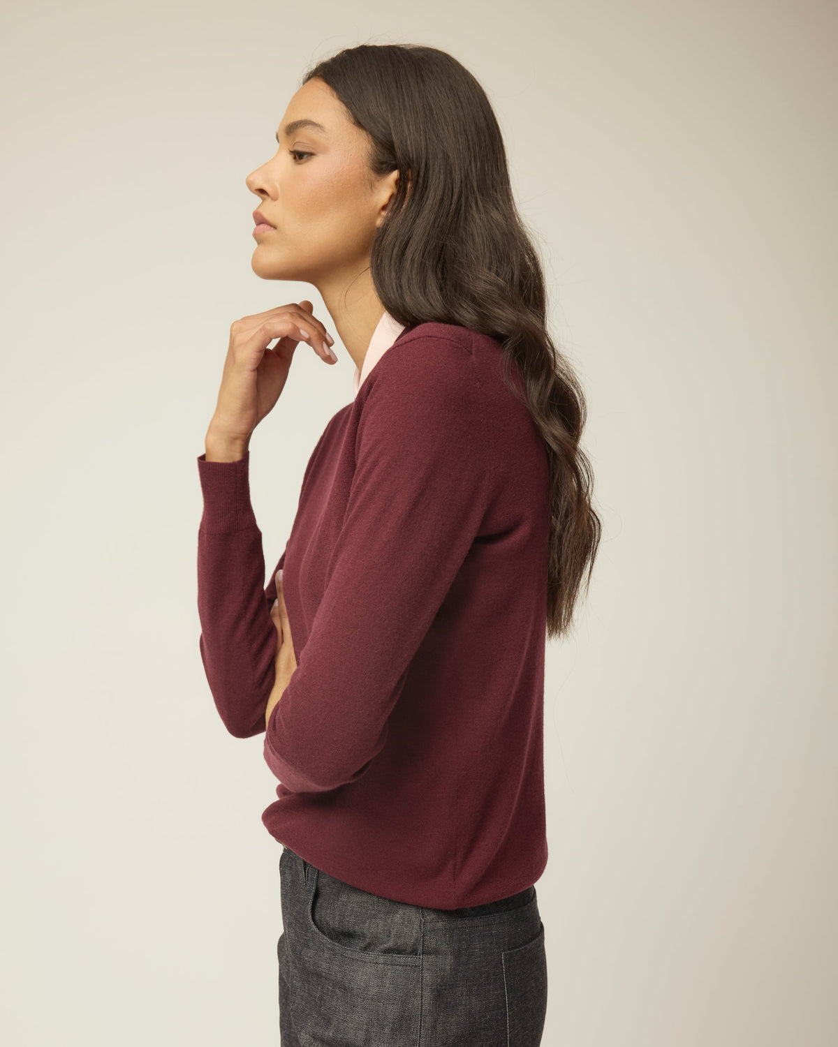 Stretch Merino Crew