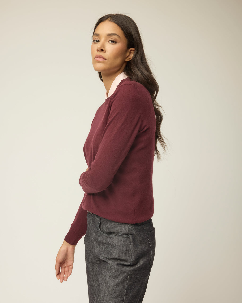 Stretch Merino Crew