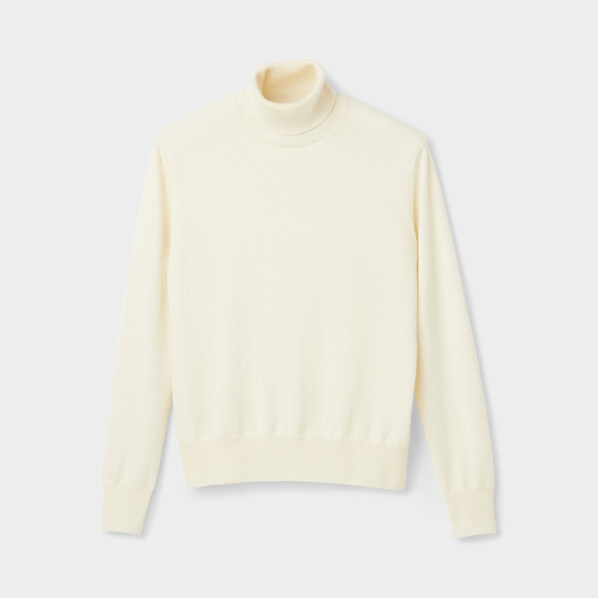 Stretch Merino Turtleneck