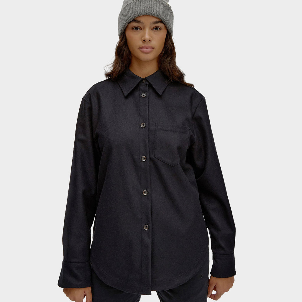 Italian Wool Shirt Jacket