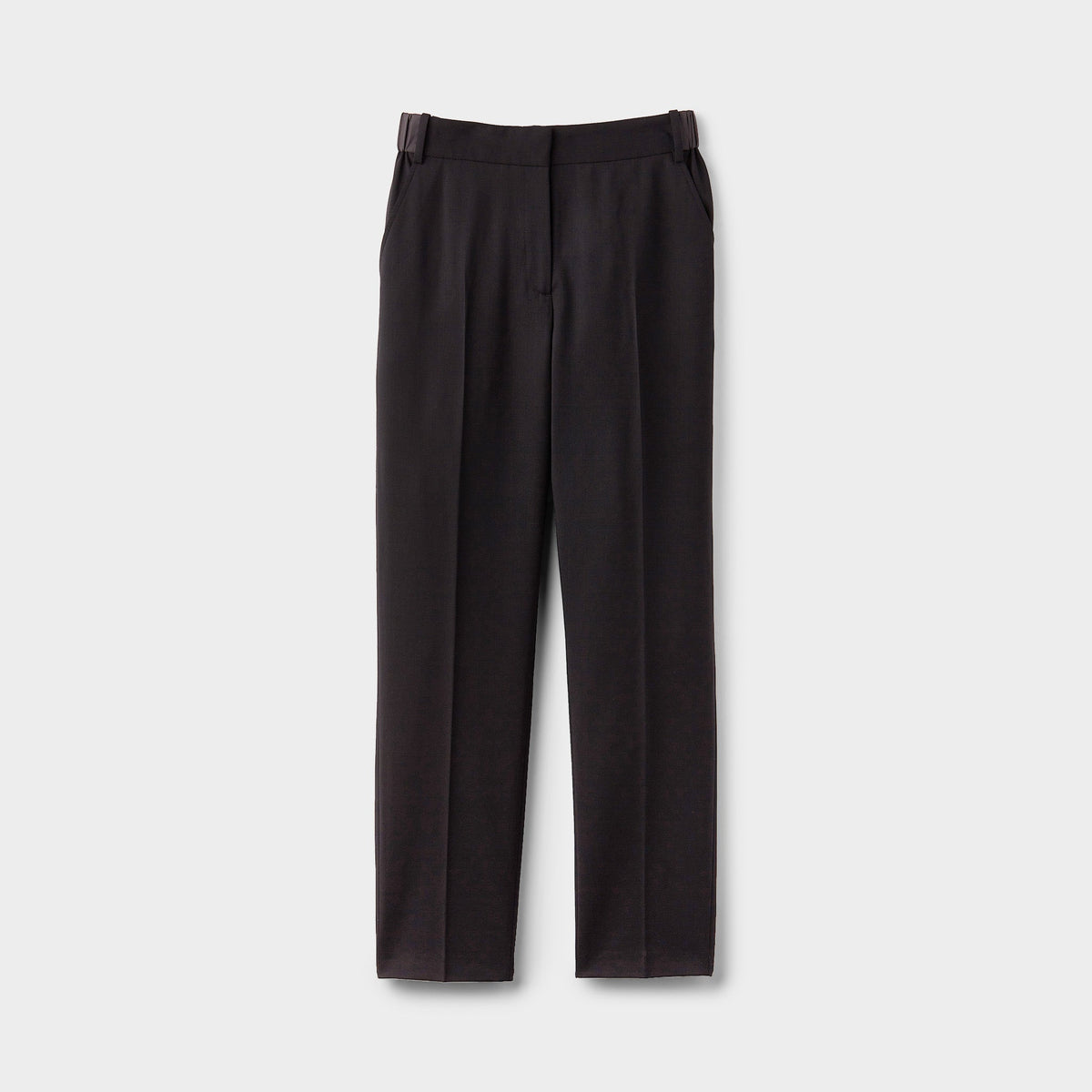 Straight Leg Wool Tech Trouser