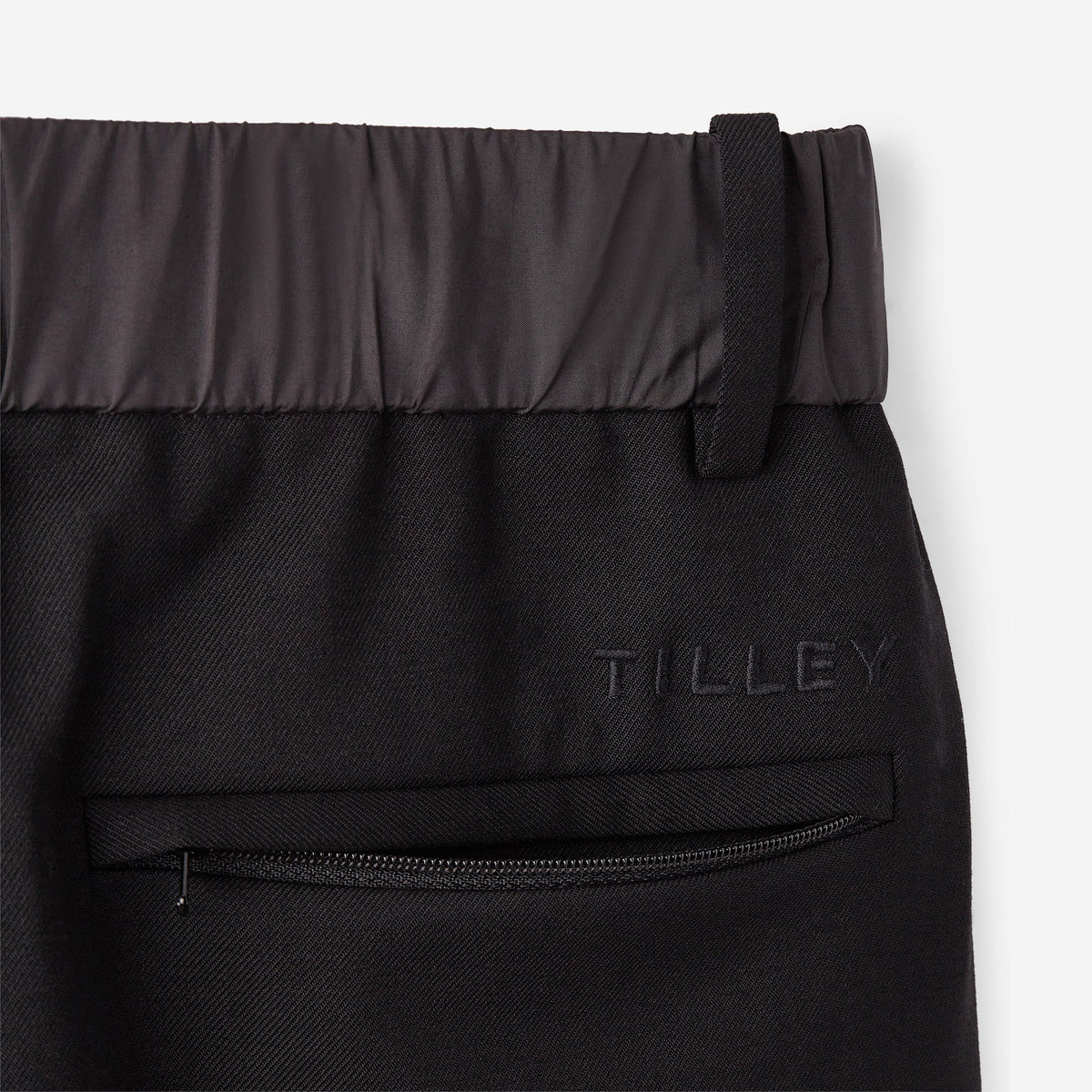 Straight Leg Wool Tech Trouser