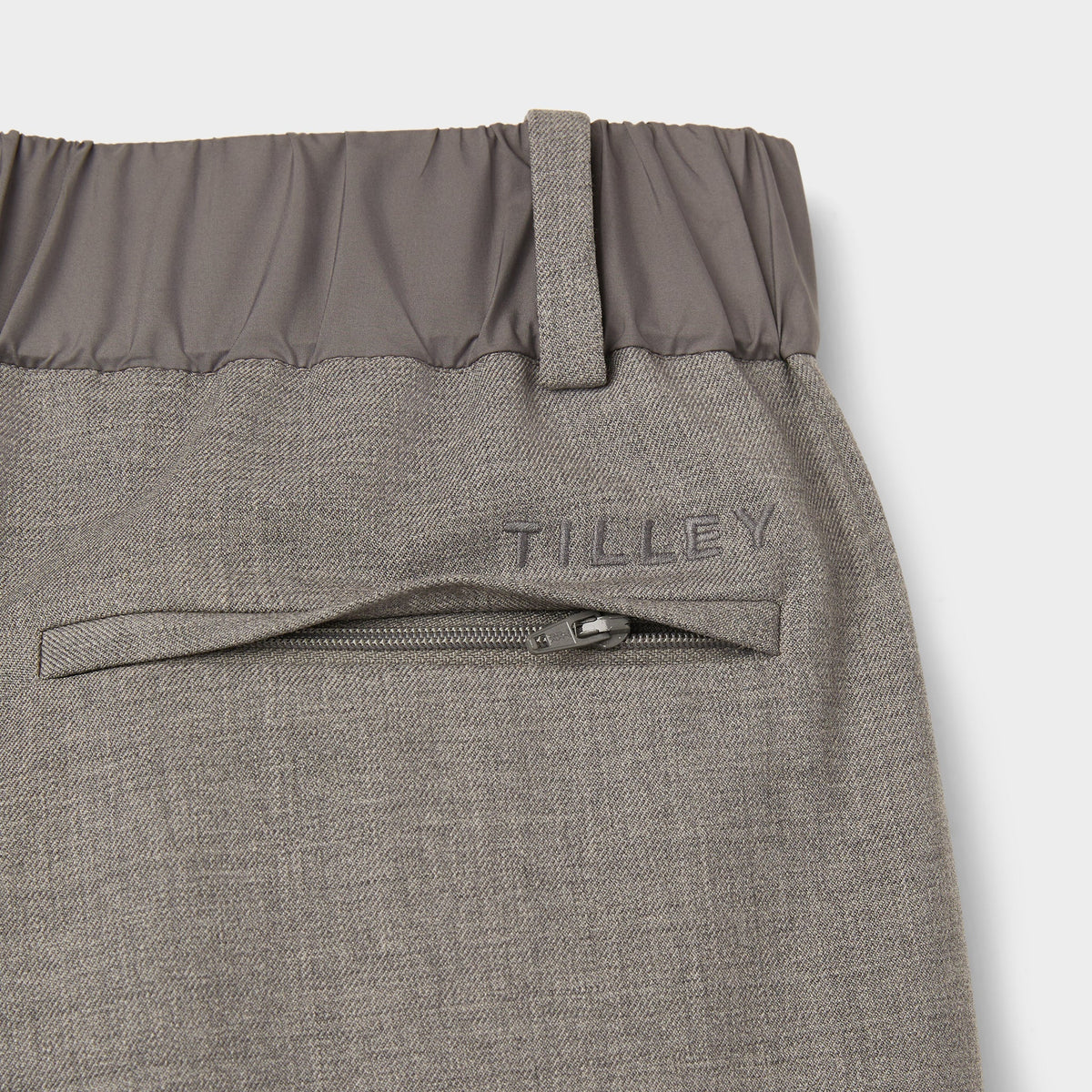 Straight Leg Wool Tech Trouser