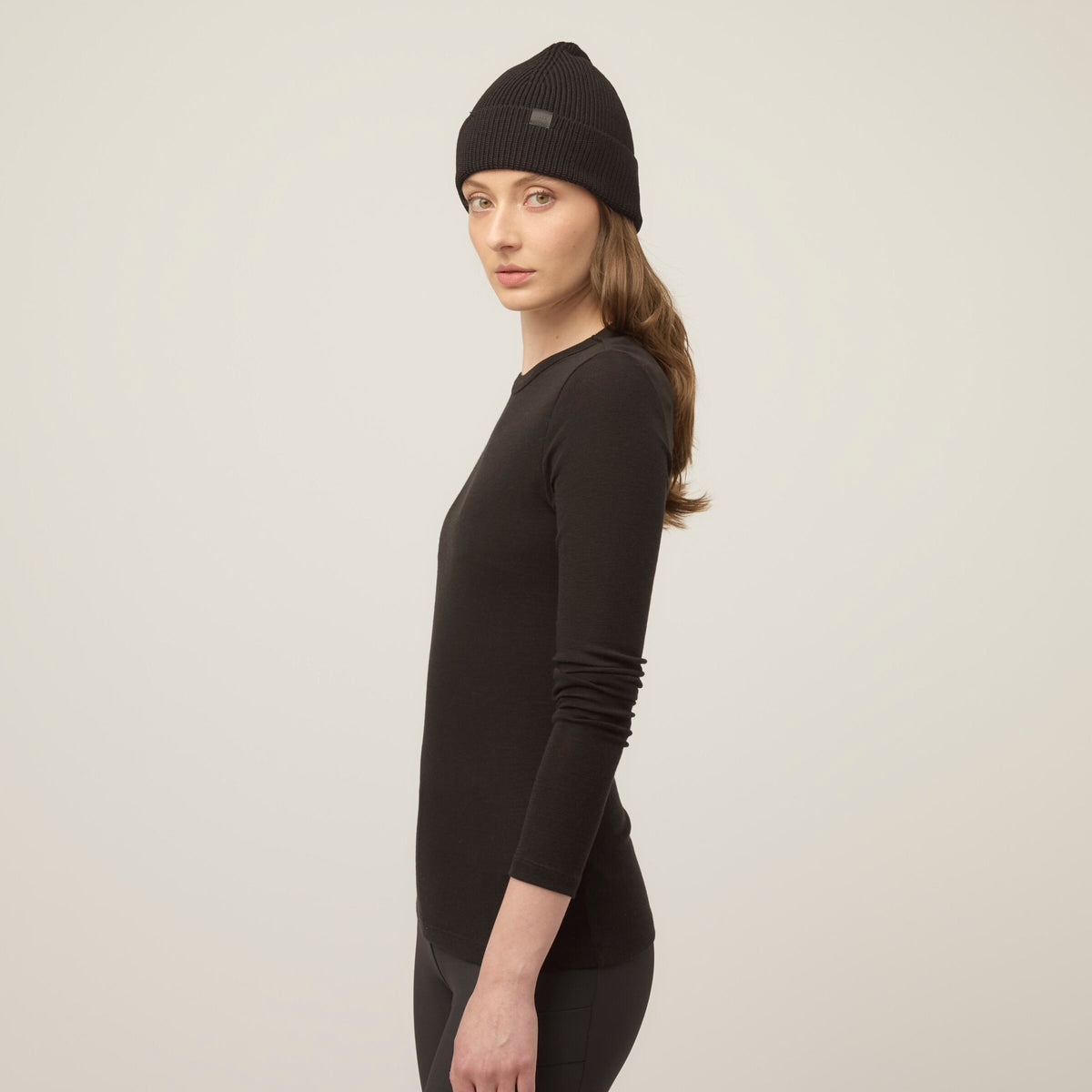 Merino Rib Long Sleeve Shirt