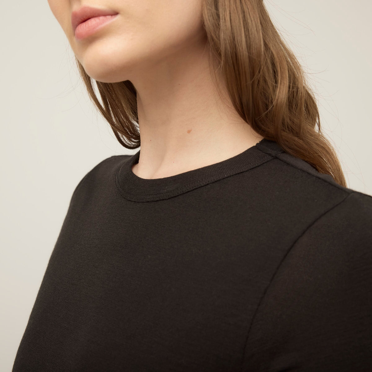 Merino Rib Long Sleeve Shirt