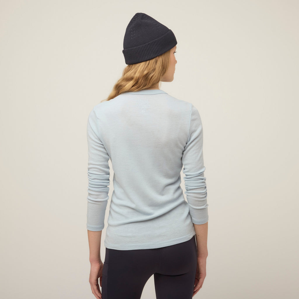 Merino Rib Long Sleeve Shirt