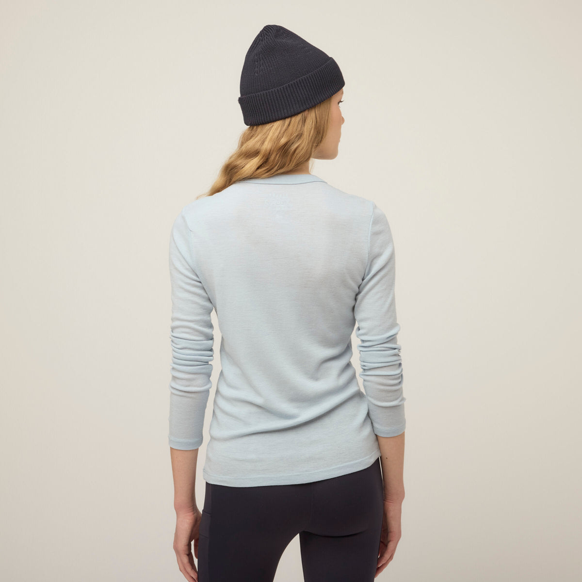 Merino Rib Long Sleeve Shirt