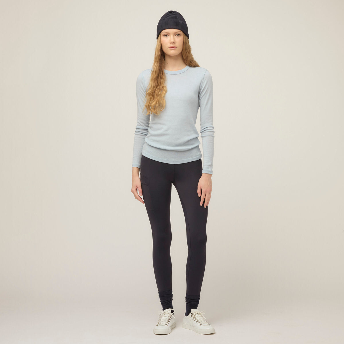 Merino Rib Long Sleeve Shirt