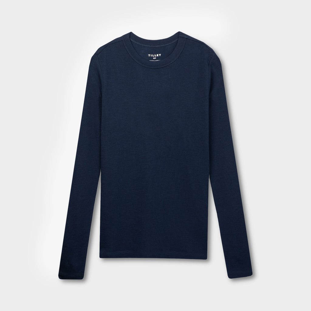 Merino Rib Long Sleeve Shirt