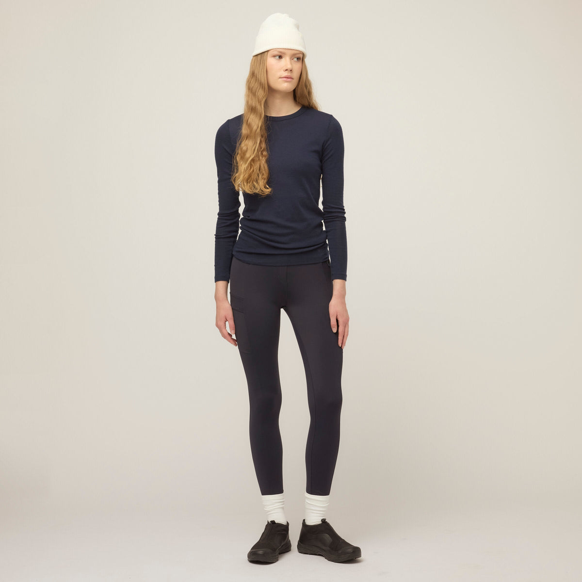 Merino Rib Long Sleeve Shirt
