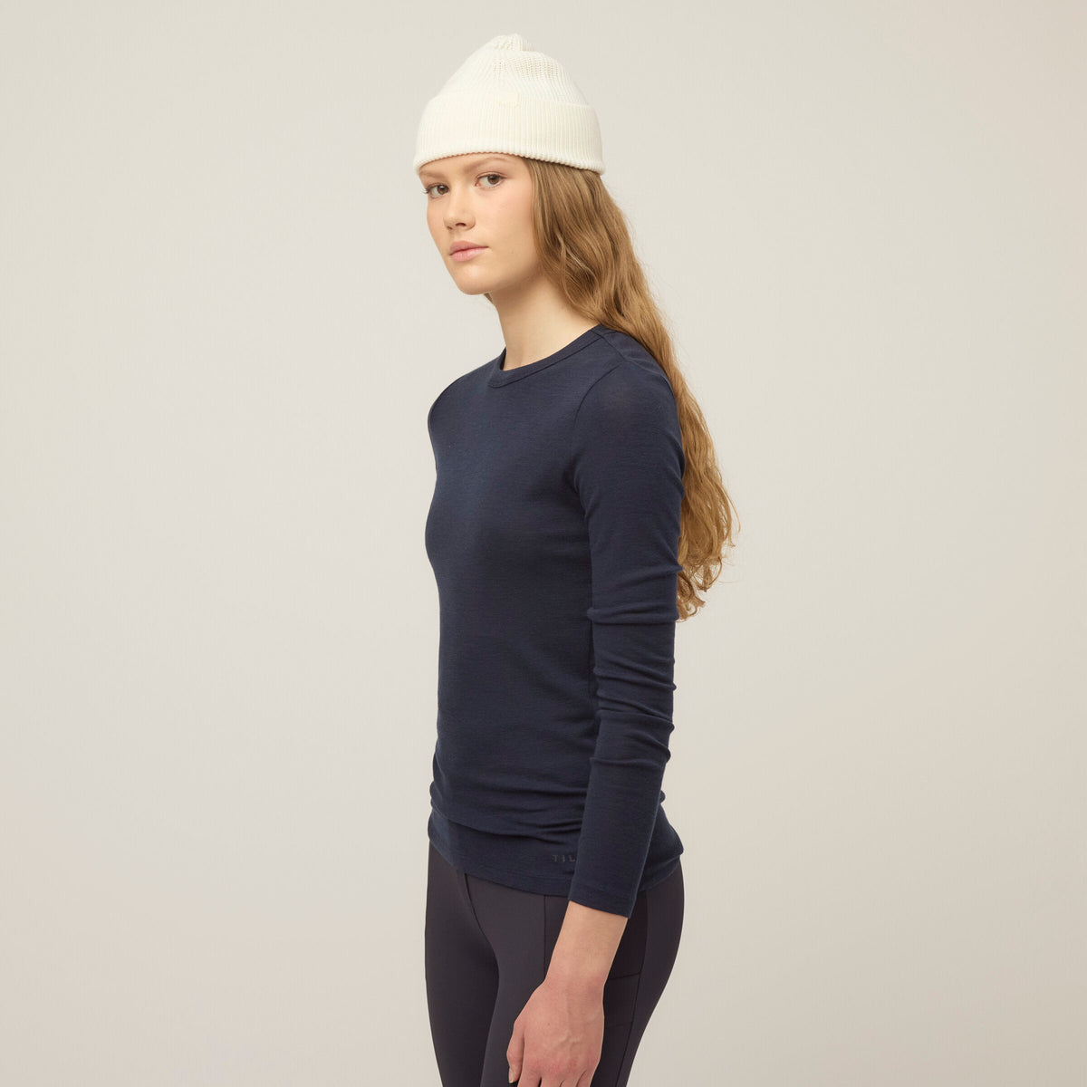 Merino Rib Long Sleeve Shirt