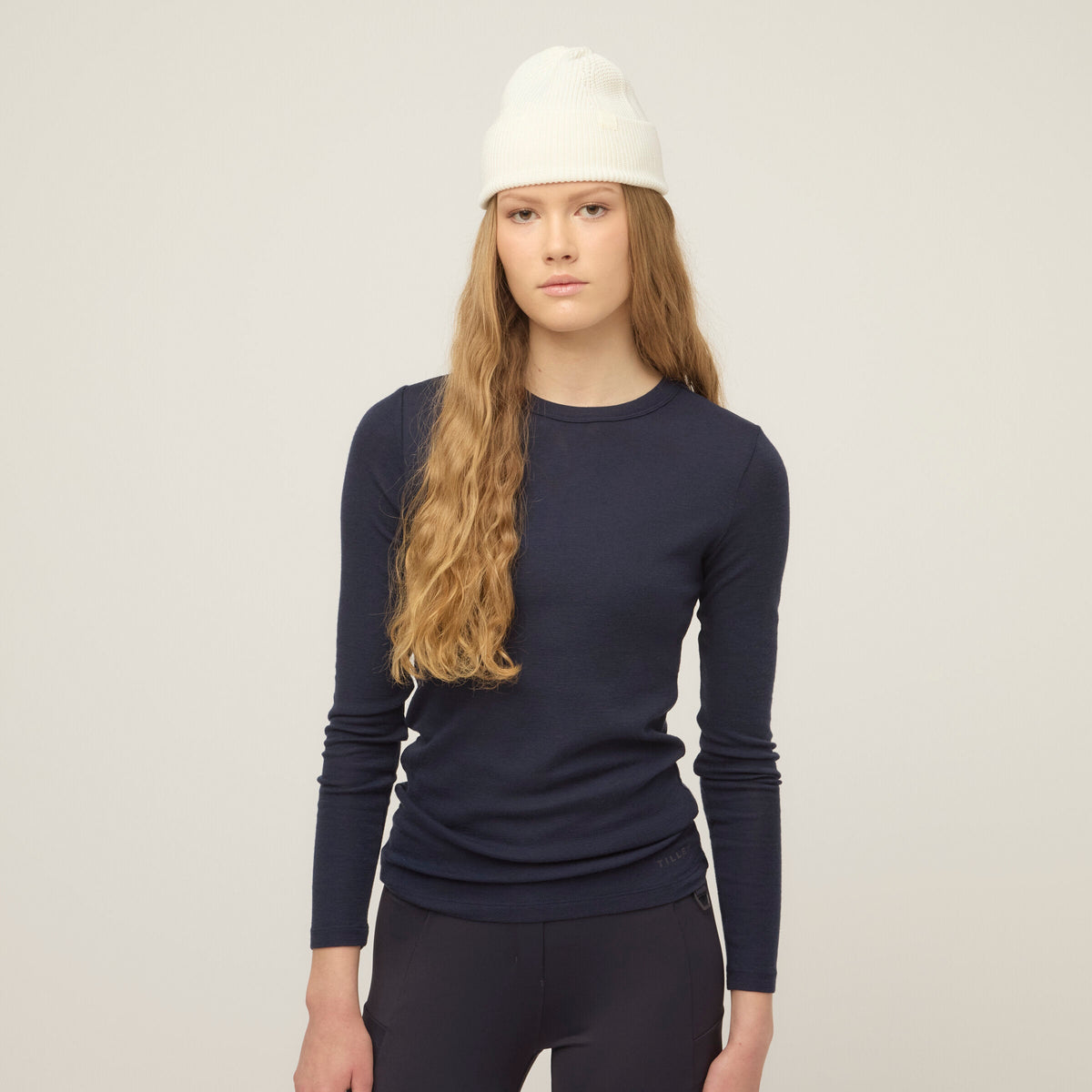 Merino Rib Long Sleeve Shirt