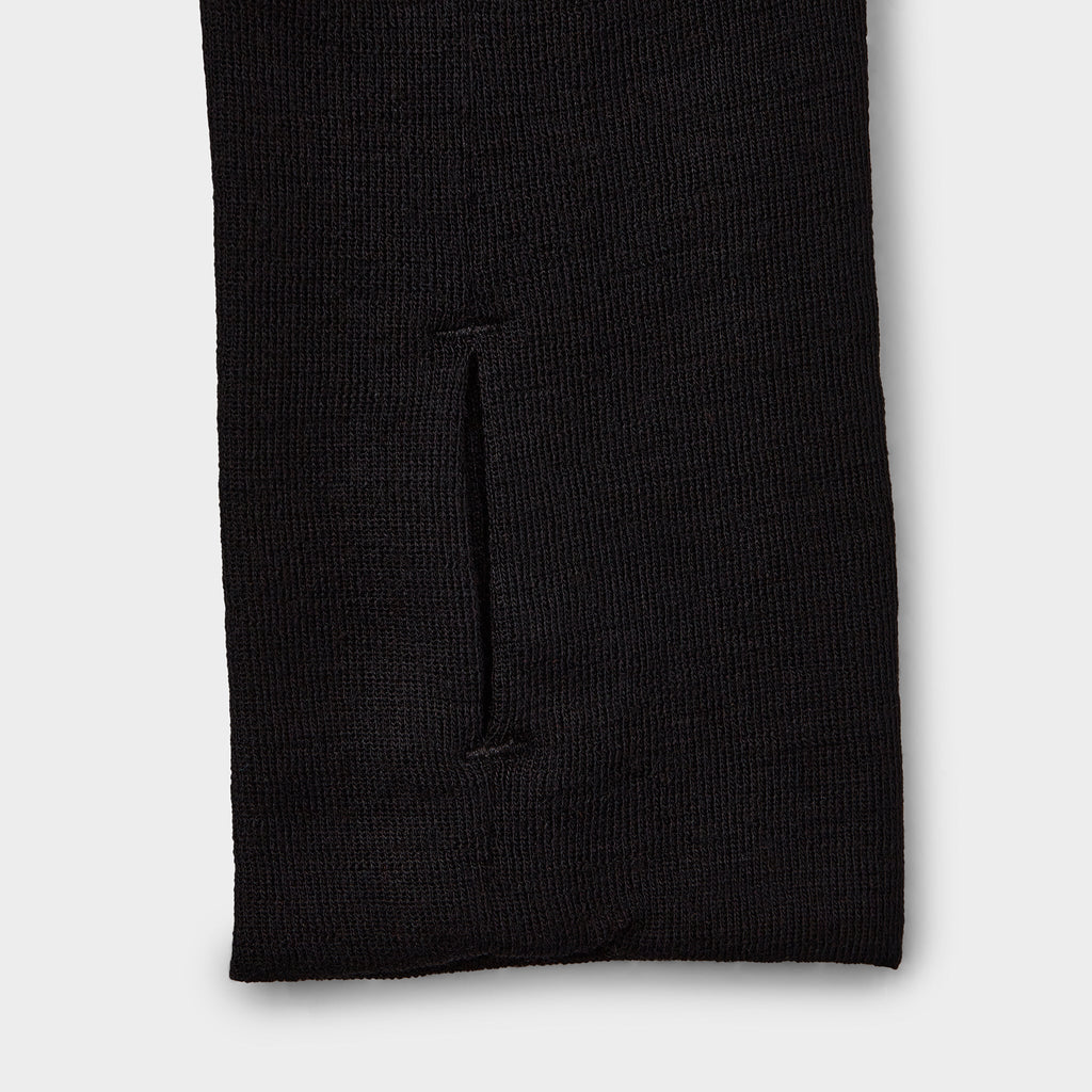 Merino Rib Hooded Shirt