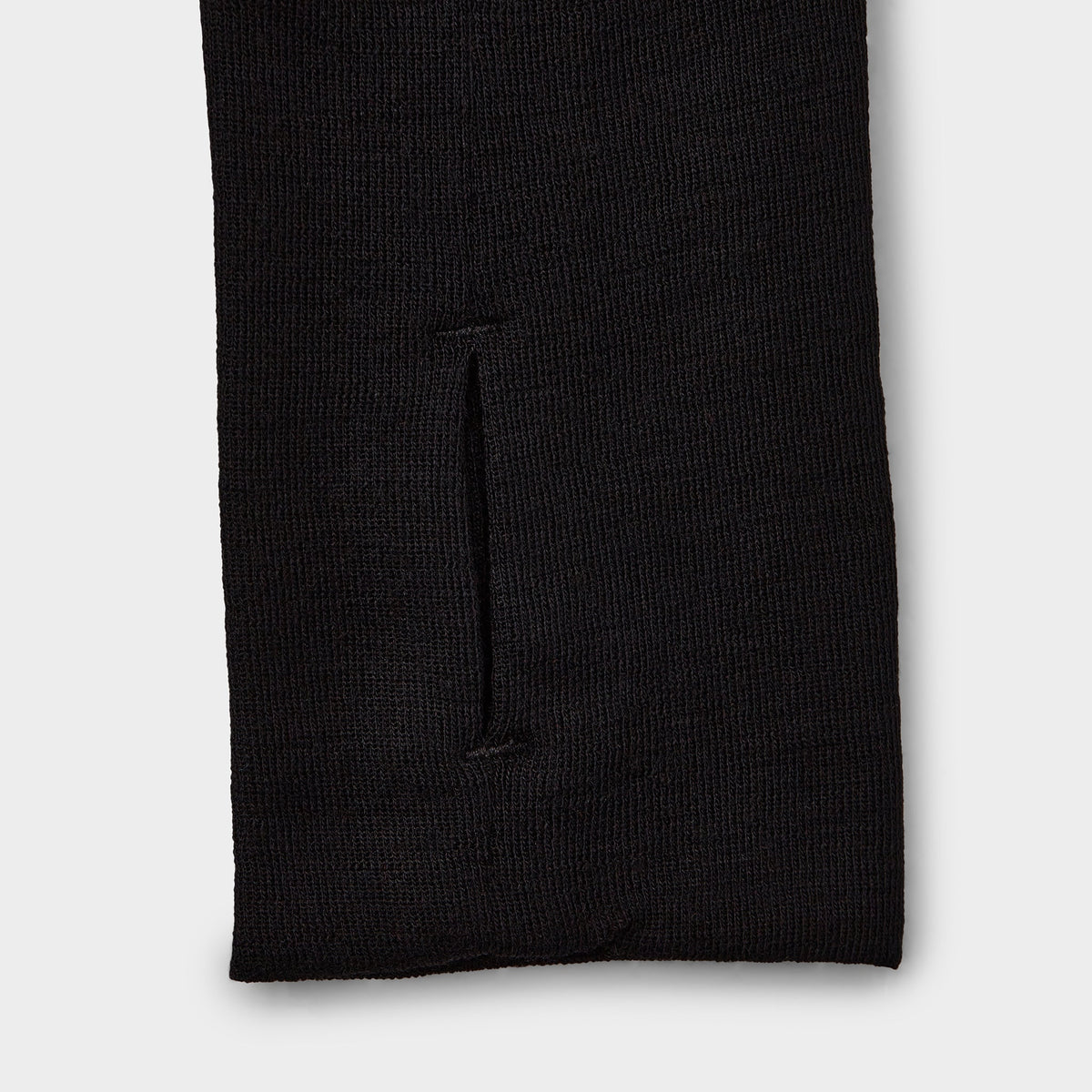 Merino Rib Hooded Shirt