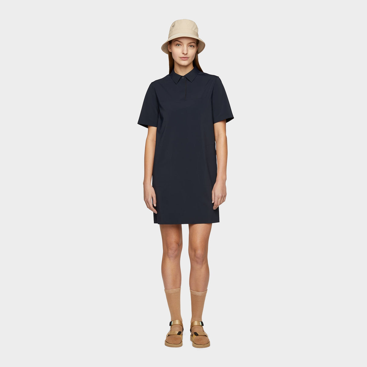Scuba Polo Dress