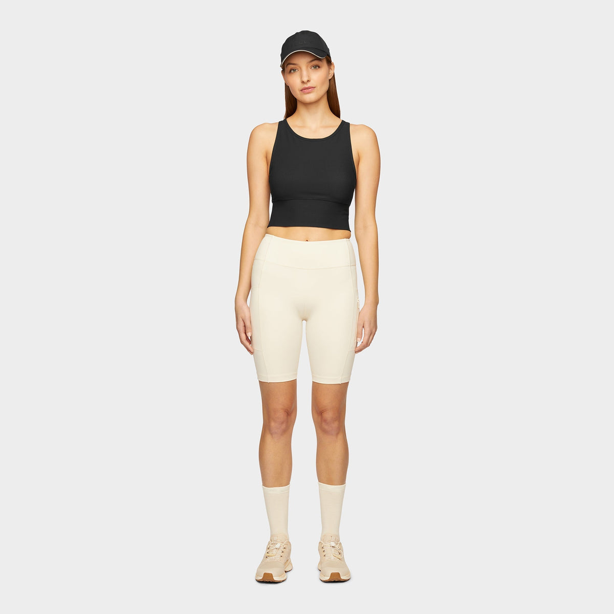 Fitted Rib Cropped Tank