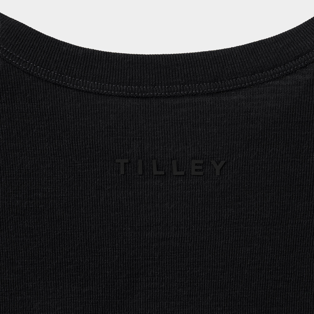 Merino Rib Fitted Tee